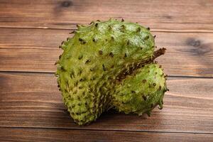 Sweet ripe juicy exotic Soursop photo