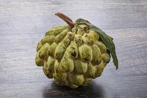 Fresh ripe sweet and juicy Custard Apple photo