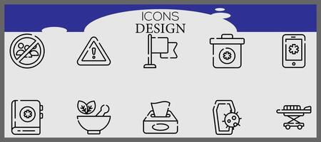 New design icon template vector
