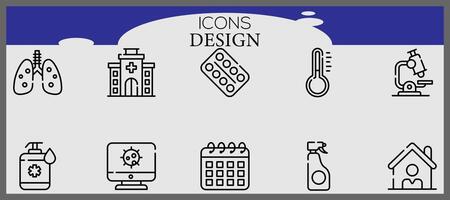 New design icon template vector