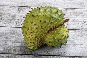 Sweet ripe juicy exotic Soursop photo