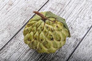 Fresh ripe sweet and juicy Custard Apple photo