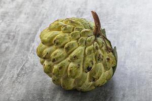 Fresh ripe sweet and juicy Custard Apple photo