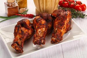 Indian tandoori turkey shoulder wing photo