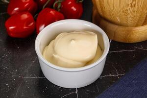 Creamy dip dressing sauce Mayonnaise photo