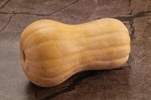 Raw ripe organic Butternut Pumpkin photo