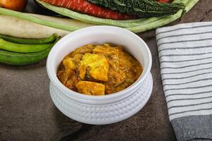 Indian cuisine - Butter Paneer with gravy photo