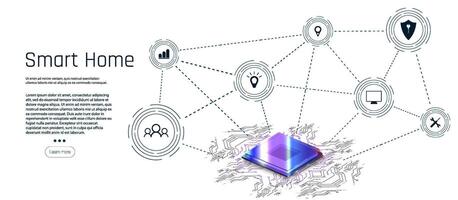 Cyber Security concept.Cybersecurity, antivirus, encryption, data protection. Software development. vector