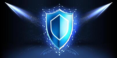 Cyber Security concept.Cybersecurity, antivirus, encryption, data protection. Software development. Safety internet technology vector