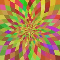 Kaleidoscope Psychedelic Cut Glass Abstract Background vector