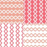 Traditional Ethnic ikat motif fabric pattern background.Embroidery Ethnic pattern pink pastel rose pink background pattern cute wallpaper. Abstract,illustration.Texture,frame,decoration. vector