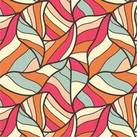 Abstract Colorful Flower Leaf Pattern Texture Background vector