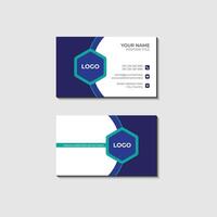 Business Card for any commercial purpose vector