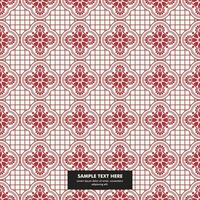 Geometric ethnic pattern traditional design batik pattern vector