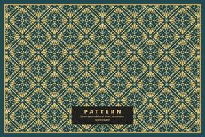 Seamless Traditional Batik Patterns vector