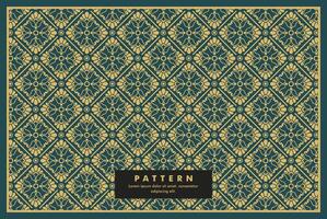 Seamless Traditional Batik Patterns vector