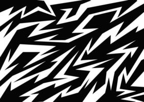 Simple abstract background with various zigzag pattern vector