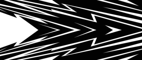 Abstract background lightning and arrow line pattern vector