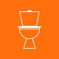toilet icon design template vector
