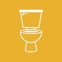 toilet icon design template vector