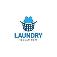 Laundry Logo Design Template. Free Download vector
