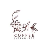 coffee template illustration design vector