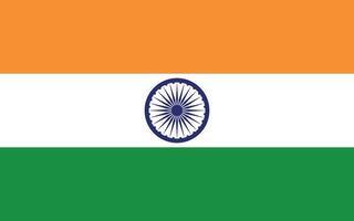 National Flag of India. India Flag. vector