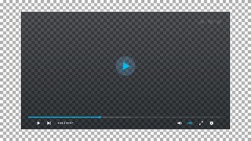 player transparent interface display vector