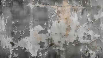 Old wall, light gray textured background photo