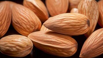 Almendras son un genial fuente de proteína foto