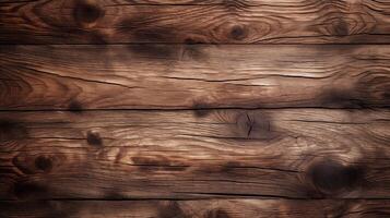 wood texture background with dark wood planks photo