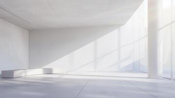 Minimalist White Architecture photo