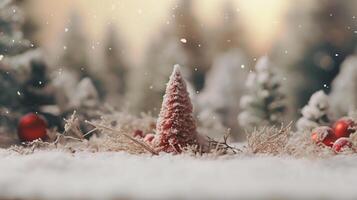 Navidad decoraciones de cerca foto