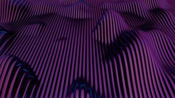 a purple and black background with a wave pattern video