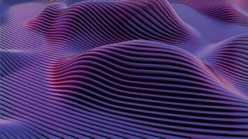 a 3d rendering of a wave pattern video