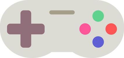 Colorful game controller. Game controller icon. vector