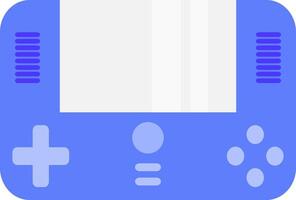 Portable game console. Portable game console icon. vector