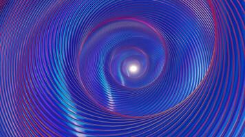 a blue and red spiral with a white light in the center video