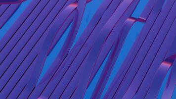 ein Blau und lila Hintergrund mit ein groß Nummer von Linien video