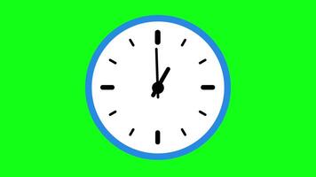 Animation of Clock Icon for time display video