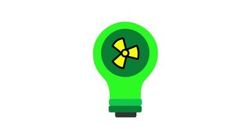 Animation Idea Icon Lightbulb video