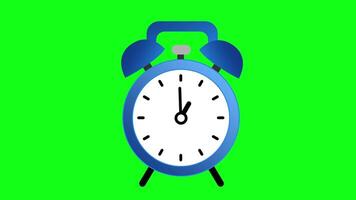 Animation of Clock Icon for time display video