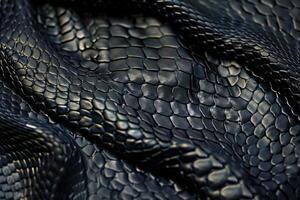 serpiente piel negro serpiente piel negro foto