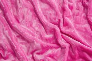 pink velvet fabric photo