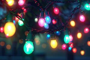 Festive lights . photo