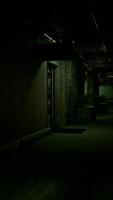 Dark Hallway With Fire Hydrant video