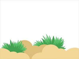 Rainforest Land Background vector