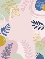 Design banner frame background .Colorful poster background vector