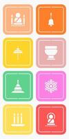 Vesak pattern for background, decoration, panel and cnc cutting vector