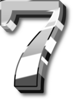 Silver Alphabet Letter and Number png